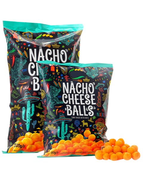 cheese balls & sticks